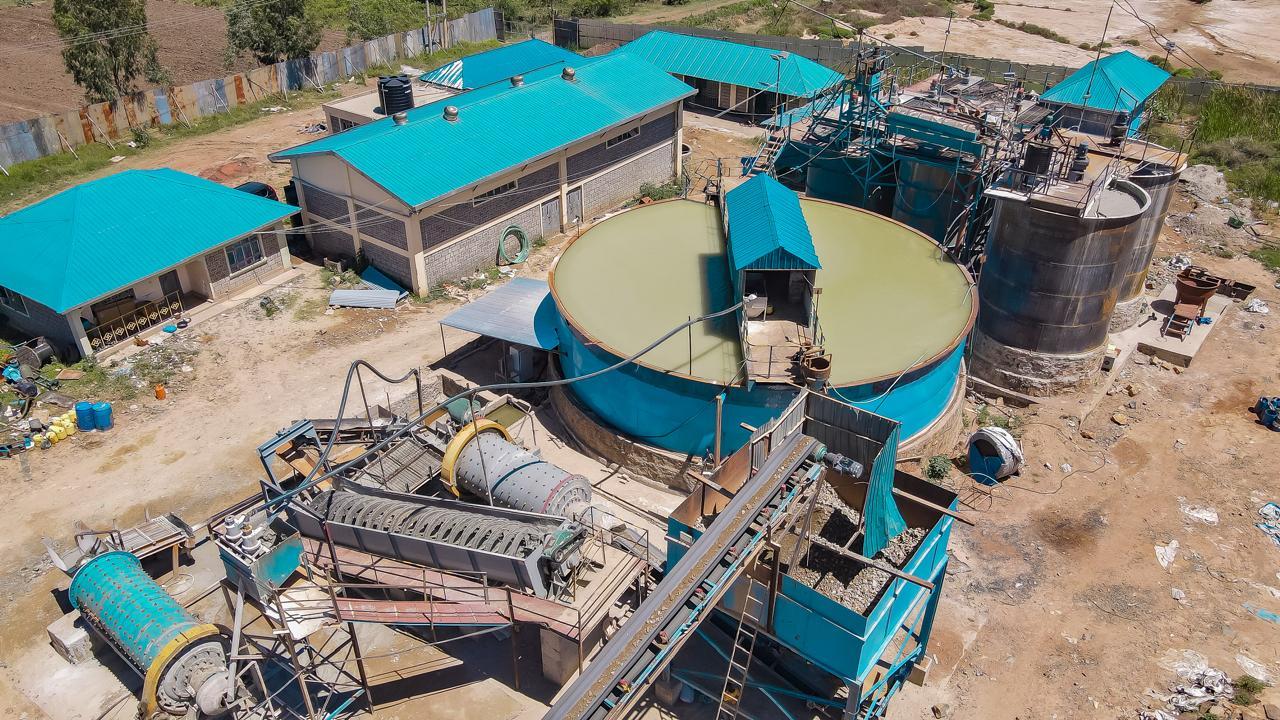 Processing plant aerial